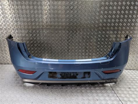 Volvo V40 Bumper Rear Complete In Power Blue R Design 2016 Ebay