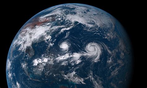 Five Amazing Images Of Twin Typhoons Goni And Atsani In The Pacific