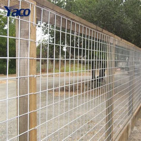 5ft H 16ft W Galvanized 4guare Fence Panel Cattle Fence Livestock Farm