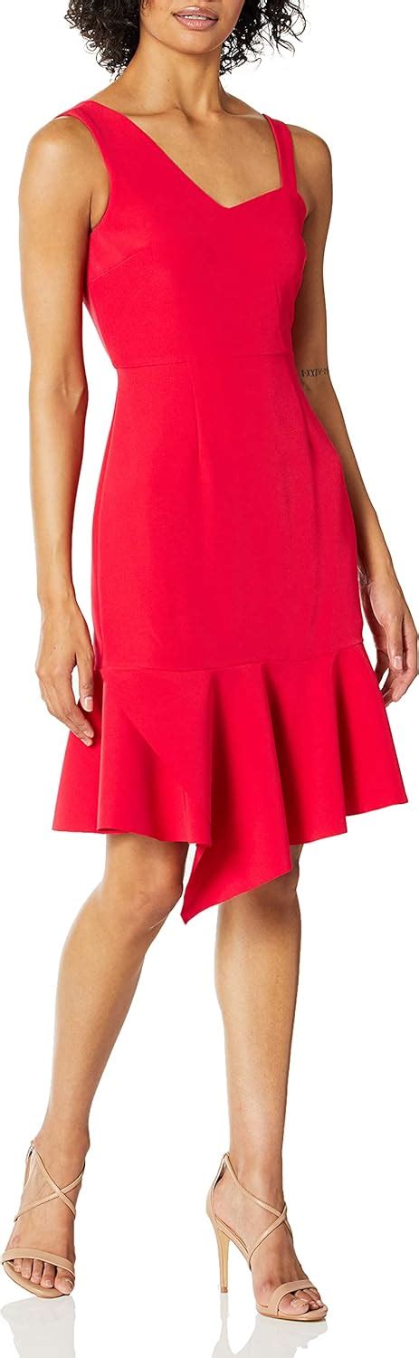 Laundry By Shelli Segal Womens Asymmetrical Core Cocktail Dress At