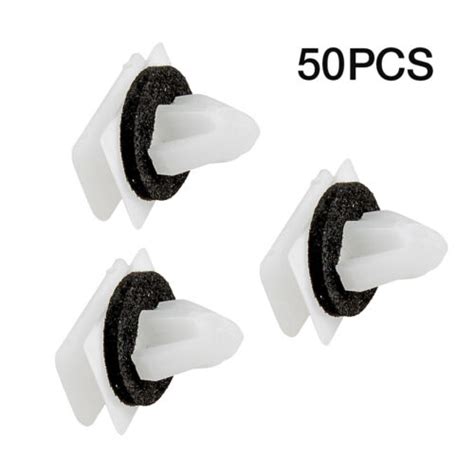 50 Pc Fender Wheel Molding Clip Trim Retainer Fit For Ford Escape