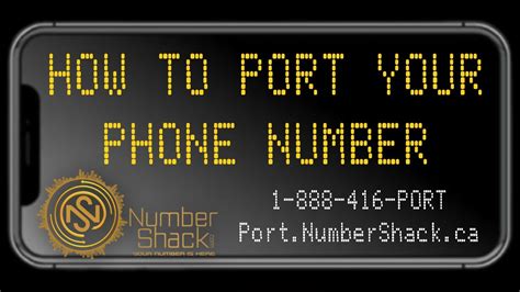 How To Port Your Phone Number From Number Shack To Your Phone Company