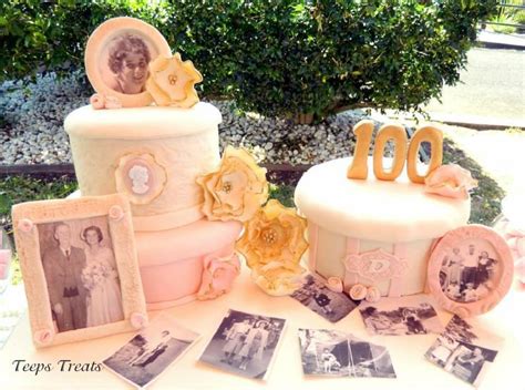 Beautiful 100th Birthday Party Ideas 100th Birthday Cake New Birthday Cake Birthday Cake