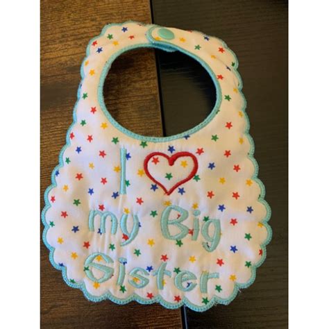 Baby Bibs In The Hoop Embroidery Design