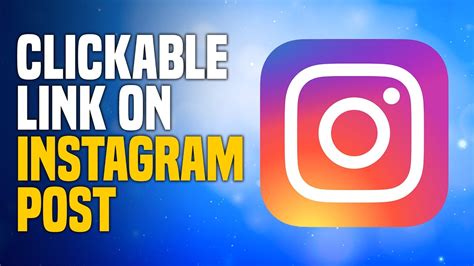 How To Add Clickable Link On Instagram Post EASY YouTube