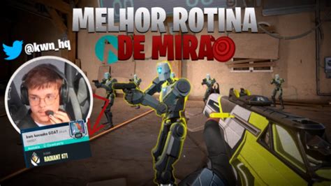 Melhor TREINO DE MIRA VALORANT YouTube