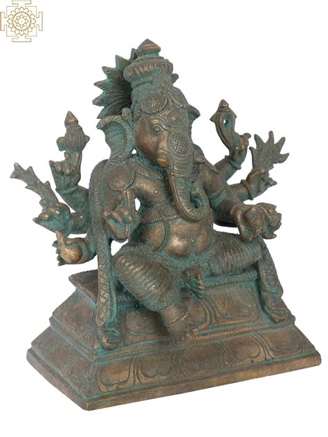 7 Taruna Ganapati Bronze Statue Madhuchista Vidhana Lost Wax