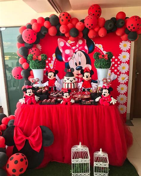 Festa Da Minnie Vermelha Ideias Para Celebrar Charme