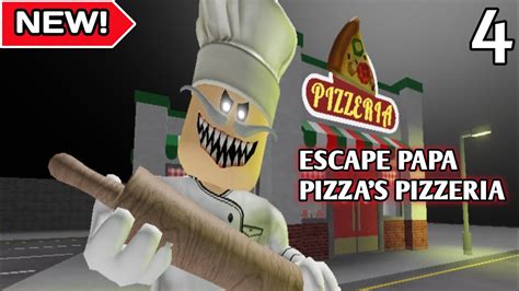 Escaping The Papa Pizza S Pizzeria Roblox New Gameplay Walkthrough