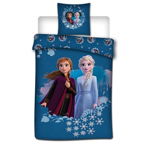 Disney Frozen Dekbedovertrek Elsa Anna Eenpersoons 140 X 200 Cm