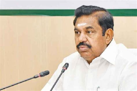 Edappadi Palaniswami In A Democratic Country Anyone Can Become Prime