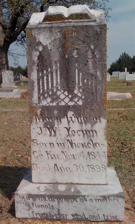 Mary Amanda Ann Crouch Yocum 1844 1898 Mémorial Find a Grave