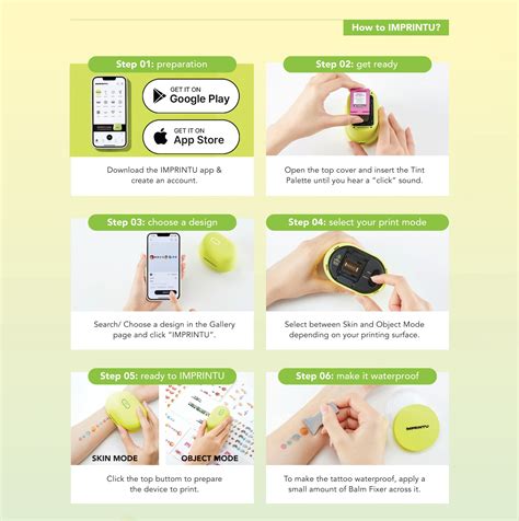 IMPRINTU Temporary Tattoo Printer set – LGH&H