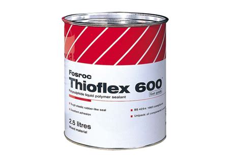 Fosroc Thioflex Gun Grade Litre Construction Sealants Ltd