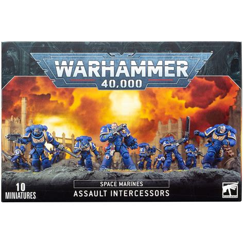 Space Marines Assault Intercessors Купить настольную игру в магазинах Hobby Games