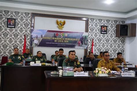 Danrem Gapu Brigjen Tni Rachmad Ikuti Vicon Rakornis Tmmd Ke Ta