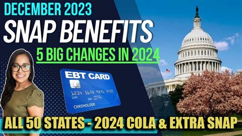 New Snap Update December Big Changes To Ebt Benefits In