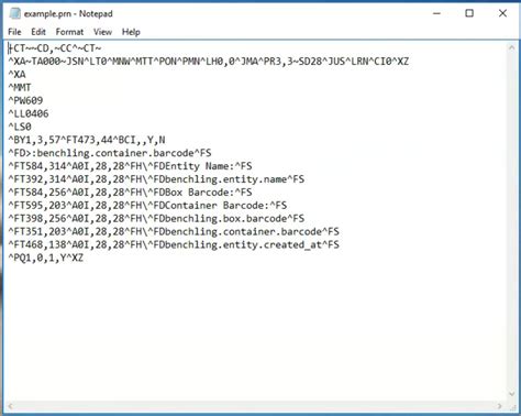 Label Printing with Zebra Browser Print – Benchling