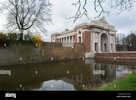 Menin Gate in Ypres, Ieper, Belgium Stock Photo - Alamy