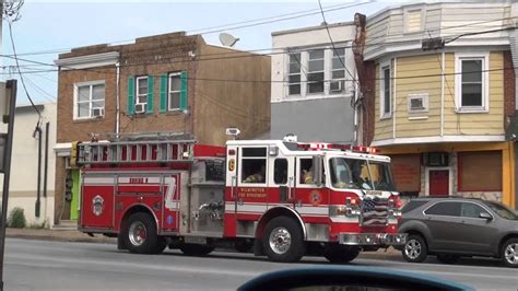 Wilmington Delaware Fire Engine Skyboom 2 Responding To The South West