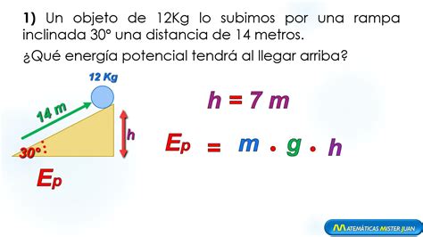 Ejercicios De Energia Potencial Youtube