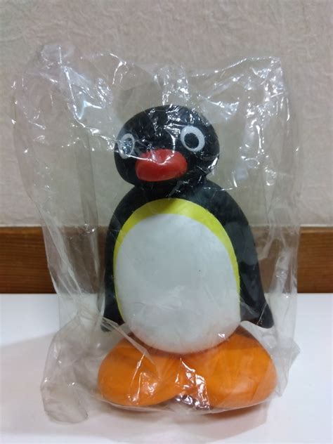 【やや傷や汚れあり】sony Creative Products ピングー ソフビマスコット Pingu ピングーソフビ ピングーフィギュア