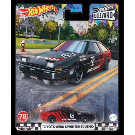 Jual Hot Wheels Toyota Ae Sprinter Trueno Advan Boulevard R Premium Di Seller Velvet
