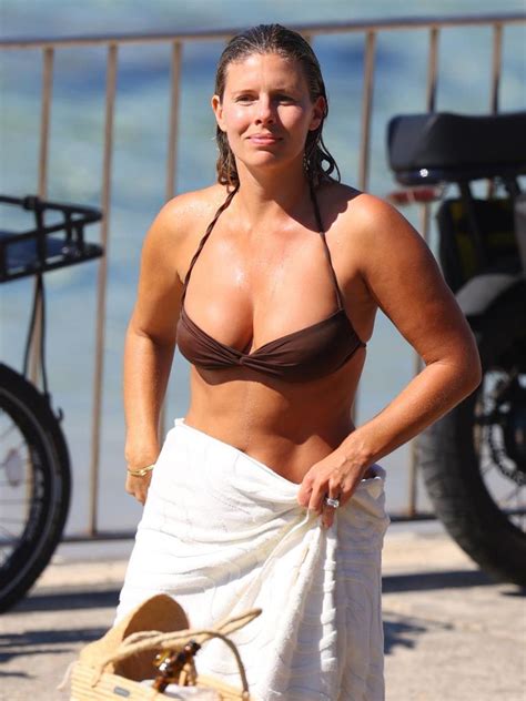 Swimwear Mogul Natasha Oakley Stuns In G String Bikini At Bondi Beach