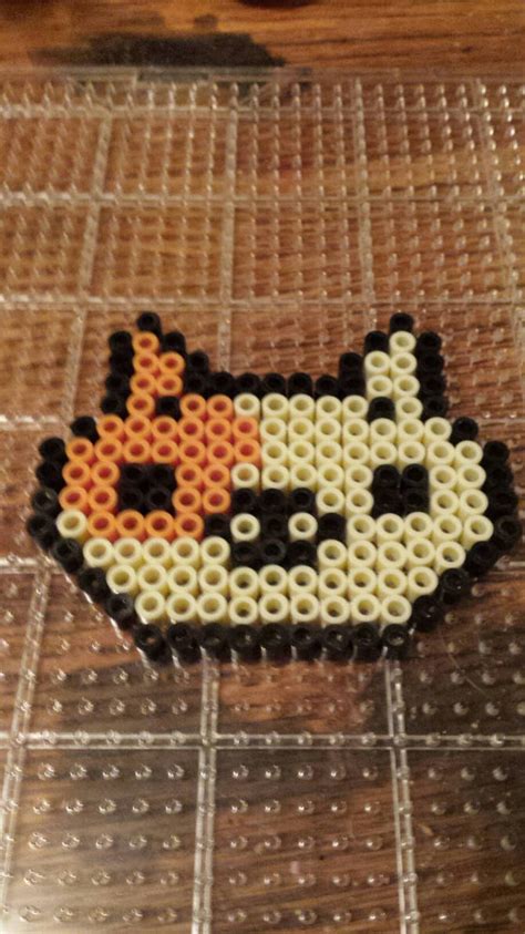 Neko Atsume Peaches Perler By Chemical Vacancy On Deviantart