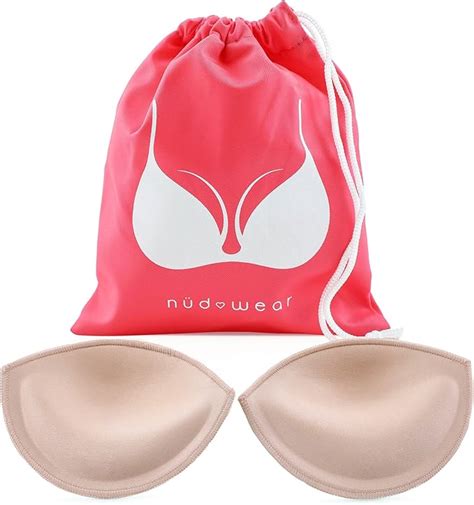 Nudwear Silicone Bra Pads Inserts Lightweight Chicken Cutlet Bra