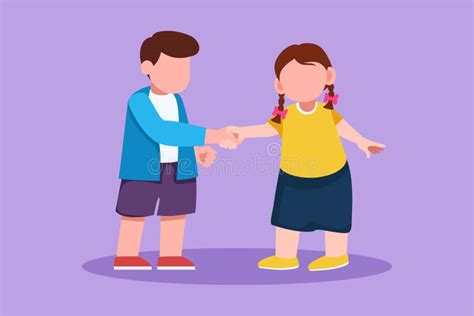 Children Shake Hand Clipart Png