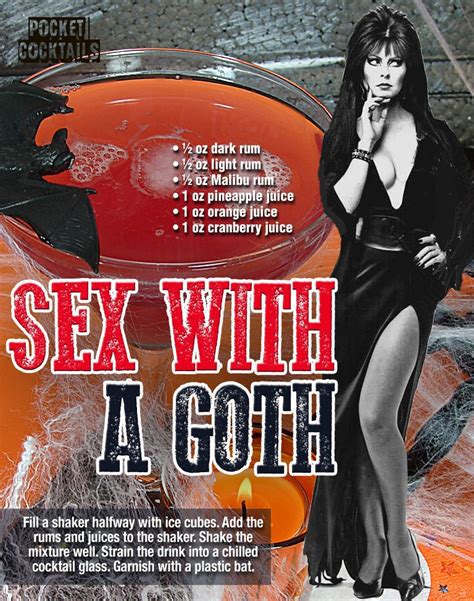 Sex With A Goth Pocket Cocktails