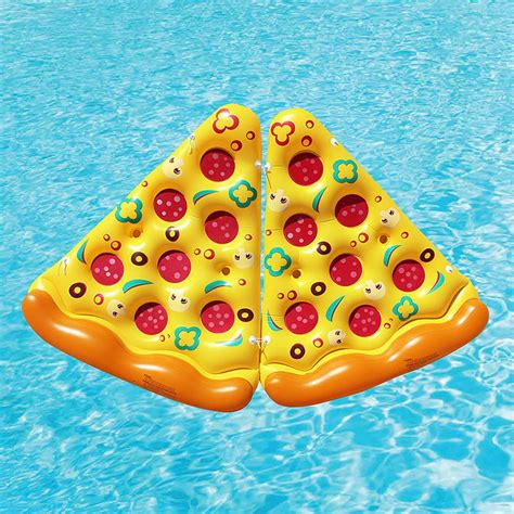 Giant Inflatable Pizza Slice Pool Float Fun Pool Floaties Swim Party