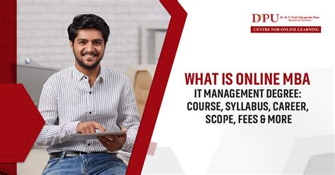 What Is Online Mba It Management Degree Course Syllabus Career