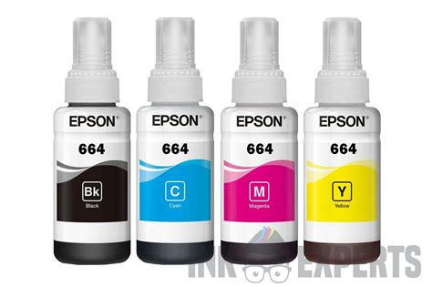 Epson Ink Bottle Set For Ecotank Printers Genuine Epson Original