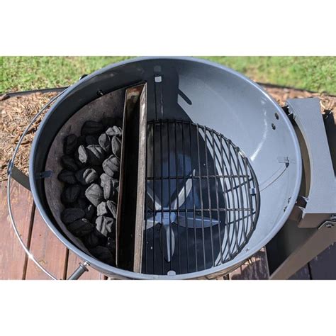 Sns Grills 22 Black Slow N Sear Kettle Charcoal Grill W Side Shelf In 2022 Charcoal Grill