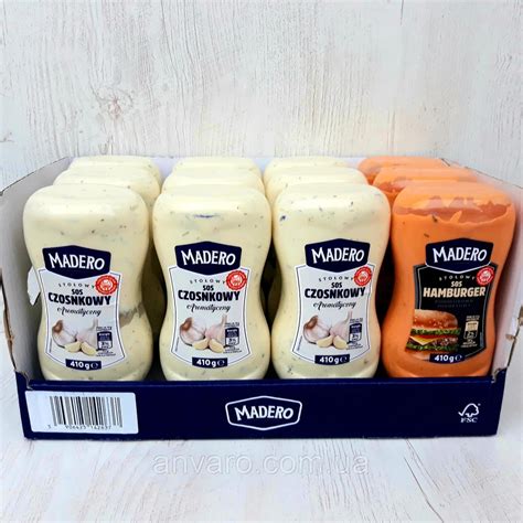 Купить Соус Гамбургер Madero sos Hamburger 410 г Польша, цена 79.97 грн ...