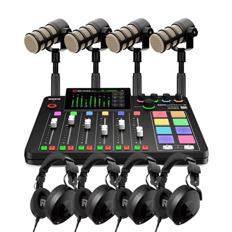 Rode Rodecaster Pro Ii Podcast Kit Ostron