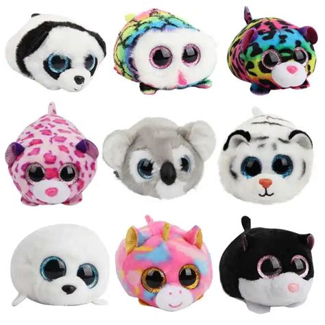 Мини 10 см Ty Beanie Boos большие глаза Единорог Мягкая Плюшевая Кукла ...