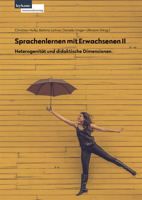 Sprachenlernen Mit Erwachsenen II Leykam Buchverlag