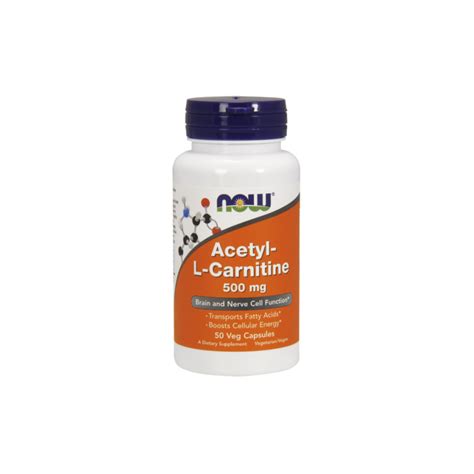 Acetyl L-Carnitin 500mg, 100 VCAPS