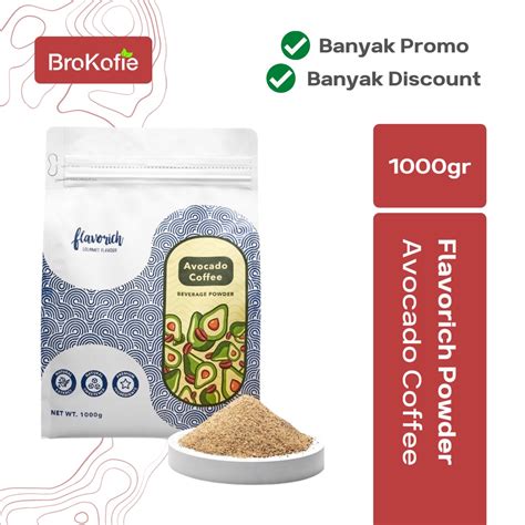 Jual Powder Minuman Flavorich Avocado Coffee Minuman Bubuk Rasa Kopi