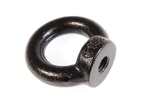 Ring Nut Black M6 Buy Cheap At Huss Light And Sound