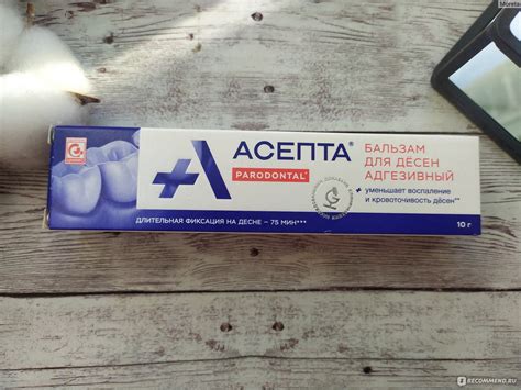 Бальзам для десен Асепта Адгезивный - «Бальзам для десен, который мне ...