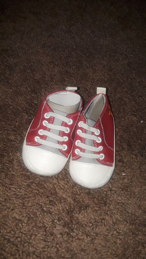 Red Baby Shoes 3 6 M Ebay Baby Shoes Red Baby Shoes