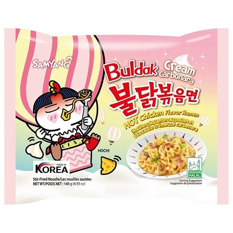 Buy Samyang Hot Chicken Ramen Cream Carbo 140G Online In Kuwait Talabat Kuwait