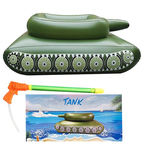 Buy Depointer Life Inflatable Tank Float With Water Cannon Squirt Water