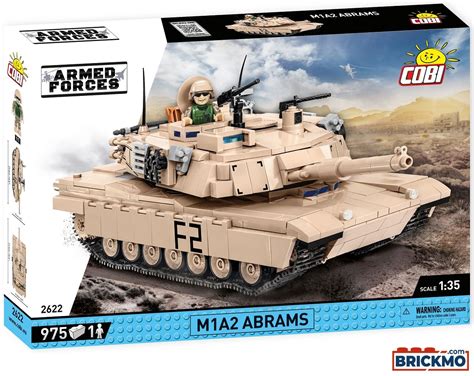 Cobi Armed Forces M1a2 Abrams 2622 Lego And Stud Brick