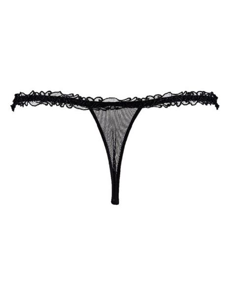 String Sexy Lise Charmel Soir De Venise Noir