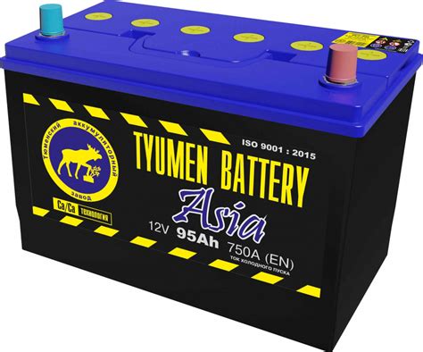 Купить Аккумулятор TYUMEN BATTERY ASIA 6СТ-95L обратная полярность в Самаре
